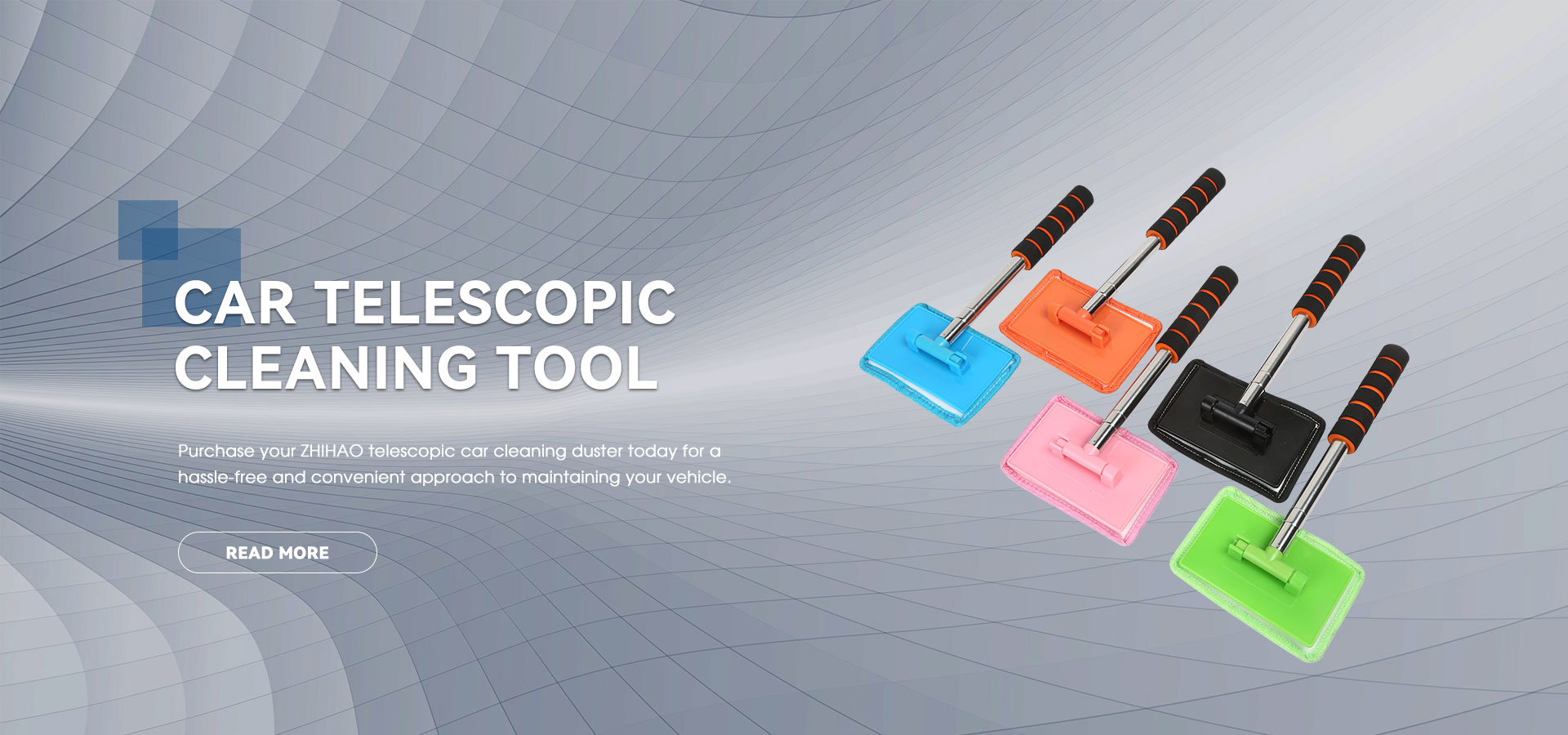 Čínský teleskopický kartáč na čištění čelního skla automobilu